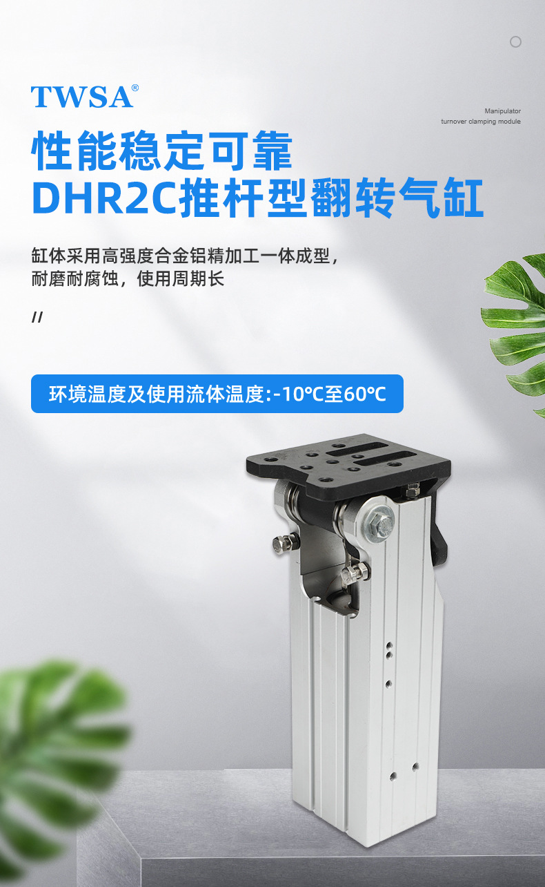 DHR2C翻轉(zhuǎn)氣缸